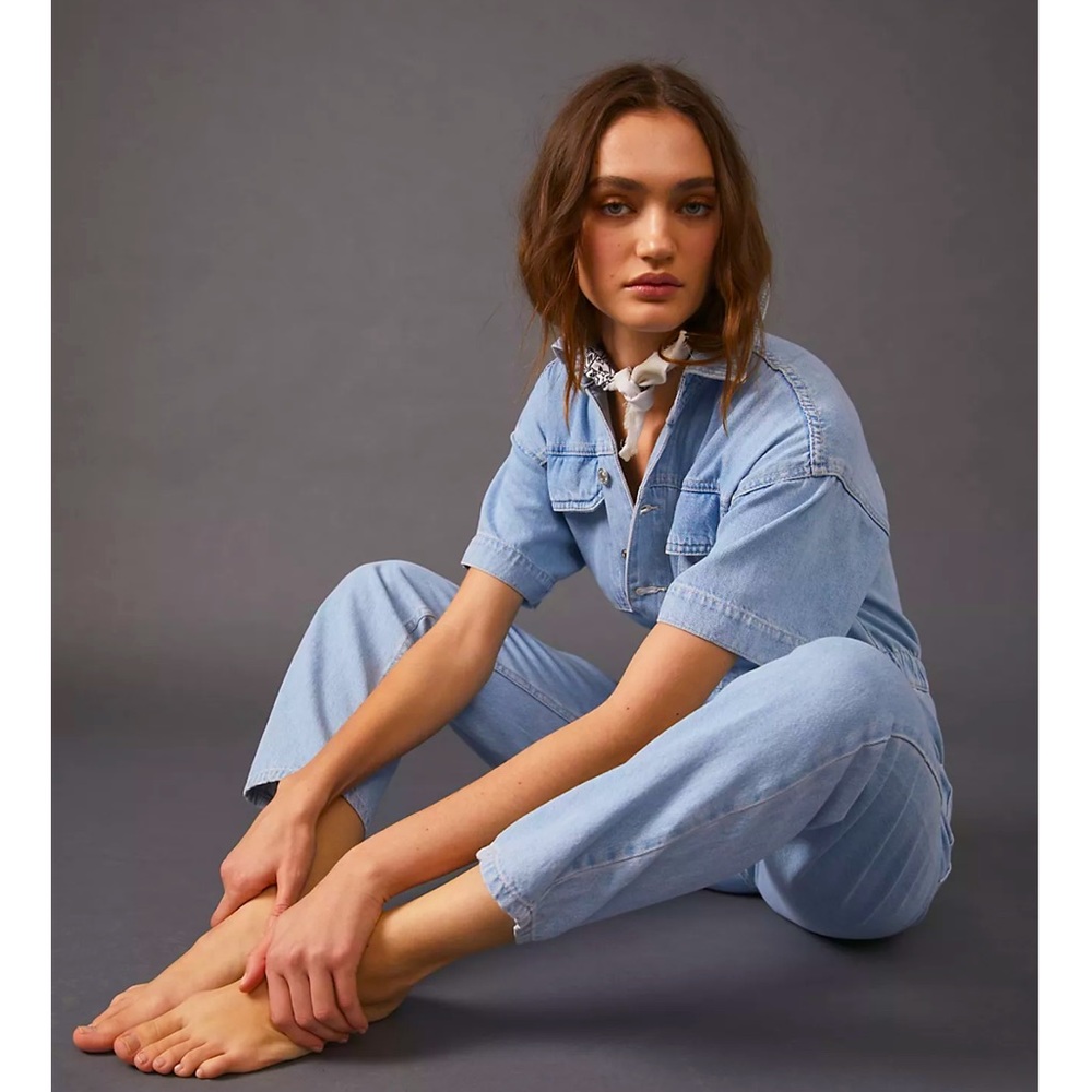 Free People - Marci Coverall, Size M BRAND NEW